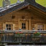 Historical mountain village on the Fane Alp